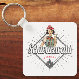 ブラックフォレストバーデンヴュルテンベルグドイツヴィンテージ キーホルダー
