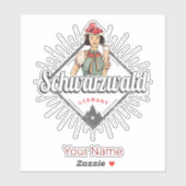 ブラックフォレストバーデンヴュルテンベルグドイツヴィンテージ シール (シート)