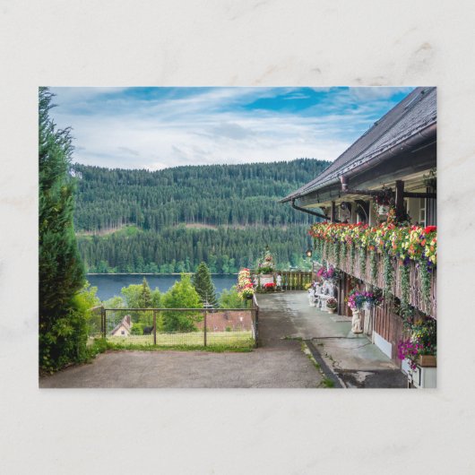 ブラックフォレスト、ドイツ ポストカード (正面)