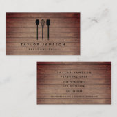 ブラックフォークスシェフケーターレストラン 名刺 (正面/裏面)