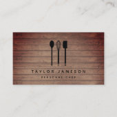 ブラックフォークスシェフケーターレストラン 名刺 (正面)