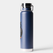 ブラックフクロウ水瓶 ウォーターボトル (背面)