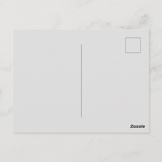 ブラックフクロウ顔体 ポストカード (裏面)