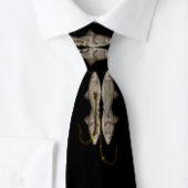 ブラックフックキッパーニシンの魚のネックタイ ネクタイ