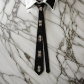 ブラックフックキッパーニシンの魚のネックタイ ネクタイ