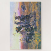 ブラックフットとスーがCMラッセルに出会う時 ジグソーパズル (縦)