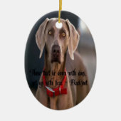 ブラックフットの引用文のアメリカインディアンの諺 セラミックオーナメント (正面)