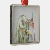 ブラックフットの祈祷師 メタルオーナメント (右)