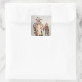 ブラックフットインディアンペトペキスザイーグルリブ スクエアシール (バッグ)