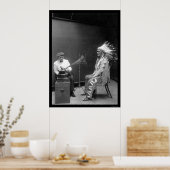 ブラックフットインディアン1909 ポスター (キッチン)