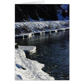 ブラックフットカードの氷