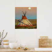 「ブラックフット予約の夕べ」メイナード ポスター (キッチン)