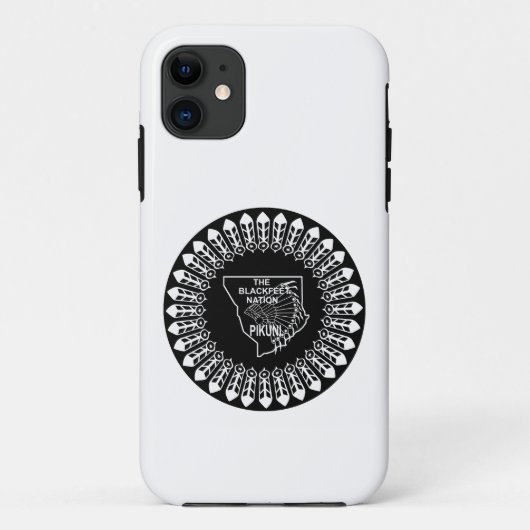 ブラックフット国旗 Case-Mate iPhoneケース (裏面)
