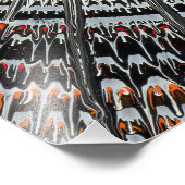 ブラックフライデーの広告でオリジナルのスピンアート フォトプリント            (角)