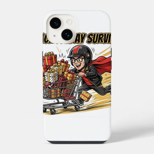 ブラックフライデーの生き残りiPhoneケース iPhoneケース (裏面)