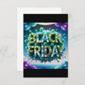 ブラックフライデーインスパイアタバイ自然 セーブザデート (正面/裏面)