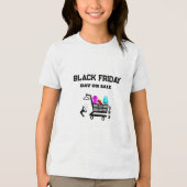ブラックフライデーショッピングラッシュ トライブレンドＴシャツ (正面)
