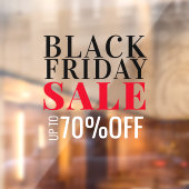 ブラックフライデーシンプルセールはっきりした ウィンドウサイン (シート2)