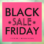 ブラックフライデーセールのウィンドウ ウィンドウサイン (シート3)