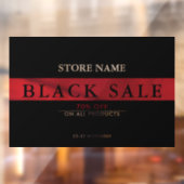 ブラックフライデーセールのウィンドウ ウィンドウサイン (シート2)