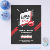 ブラックフライデーセールのチラシ チラシ (シングル)