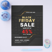 ブラックフライデーセールのチラシ チラシ (シングル)