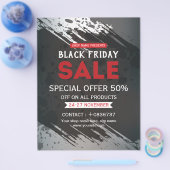 ブラックフライデーセールのチラシ チラシ (シングル)