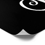 ブラックフライデーセールの看板、小売店販売ポスター ポスター (角)