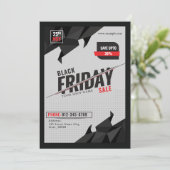 ブラックフライデーセールフライヤーテンプレート シーズンカード (スタンド正面)