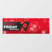 ブラックフライデーセール店のウィンドウの固定 ウィンドウサイン (シート)