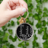 ブラックフライデーデザイン キーホルダー (手)