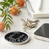 ブラックフライデーデザイン キーホルダー (側面)