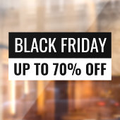 ブラックフライデープレーン目隠しプロフェッショナルストア ウィンドウサイン (シート2)