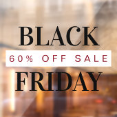 ブラックフライデーモダンタイポグラフィプロフェッショナル ウィンドウサイン (シート2)