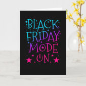 ブラックフライデーモードオンディールショッピング カード (黄色い花)