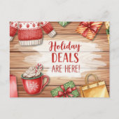 ブラックフライデー&サイバー月曜日 ポストカード (正面)