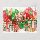 ブラックフライデー&サイバー月曜日: ポストカード (正面)