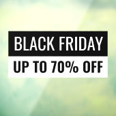 ブラックフライデー シンプル おしゃれな プロフェッショナル ストア ウィンドウサイン (シート3)