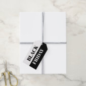 ブラックフライデー – セール%オフ ギフトタグ (より糸付き)