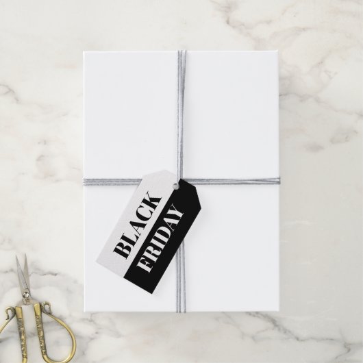 ブラックフライデー – セール%オフ ギフトタグ (より糸付き)