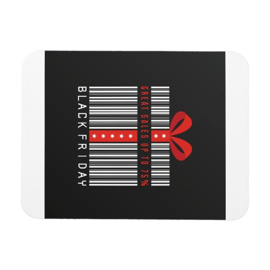 ブラックフライデー/ブラックフライデー取引/ブラックフライデー取引 マグネット (横)