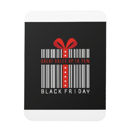 ブラックフライデー/ブラックフライデー取引/ブラックフライデー取引 マグネット (縦)