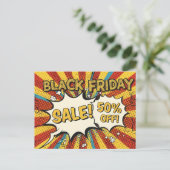 ブラックフライデー ポストカード (スタンド正面)