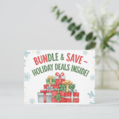 ブラックフライデー ポストカード (スタンド正面)