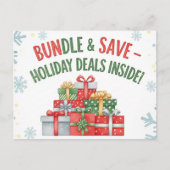 ブラックフライデー ポストカード (正面)