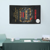 ブラックフライデー 横断幕 (トレードショー)