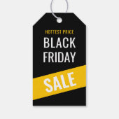ブラックフライデーSALE服価つる格ラベル ギフトタグ (裏面)