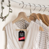 ブラックフライデーSALE服価つる格ラベル ギフトタグ