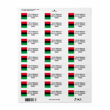 ブラックフラッグ住所 シール