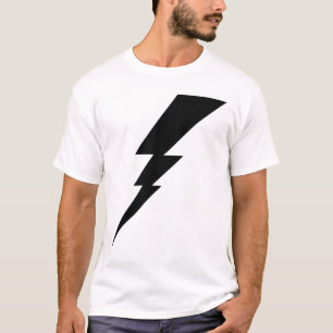 ブラックフラッシュ稲妻ボルトメンズ Tシャツ